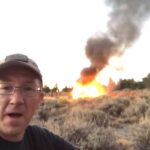 Jeep Wrangler Burning